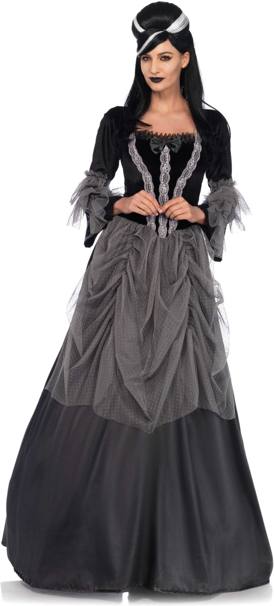 Gotisch Kostuum | Victoriaanse Gothische Dame | Vrouw | Medium | Halloween | Verkleedkleding